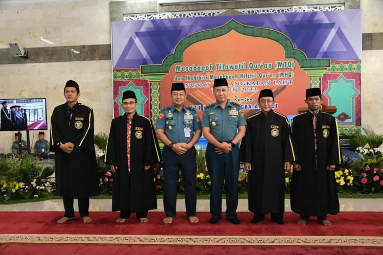 TNI AL Gelar MTQ dan MHQ, Bangun Kecintaan terhadap Al-Quran
