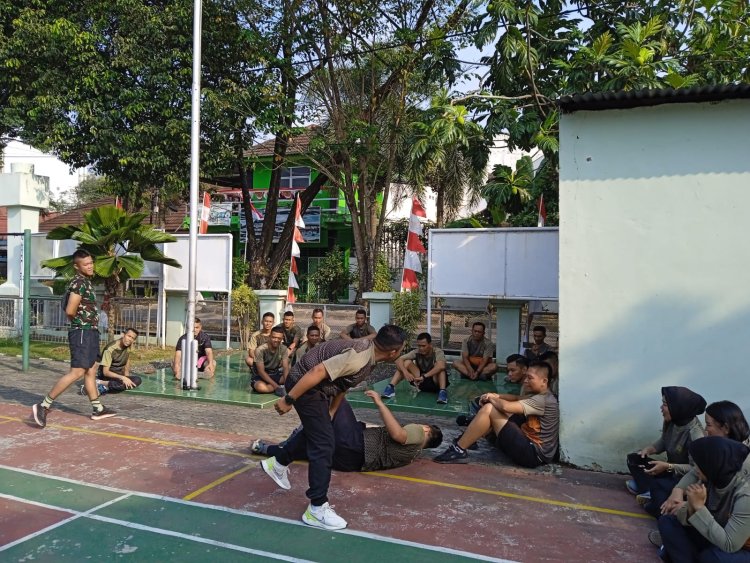 Kakumdam II/Swj Gelar Lomba Nasi Goreng Sehat Persit Kartika Chandra Kirana Ranting 4 Kum di Makumdam II/Swj