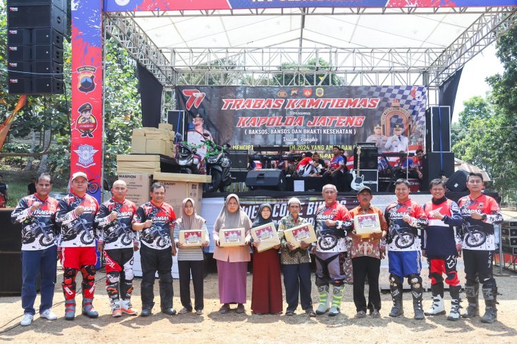 Lewat Trabas Kamtibmas, Kapolda Jateng Ajak Masyarakat Ikut Jaga Kondusifitas Jelang Pemilu