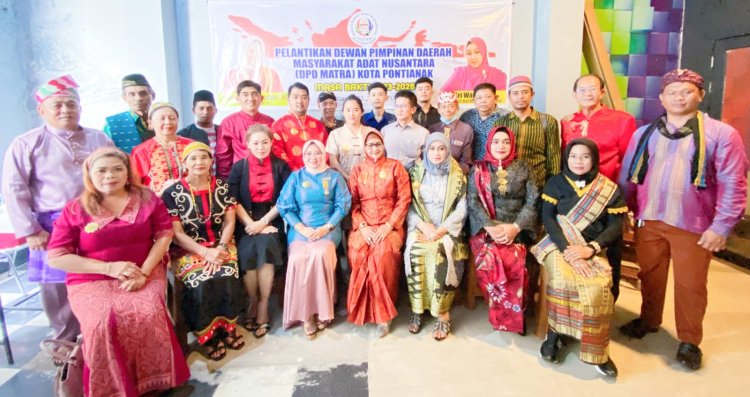 Serius Dalam Meyatukan Budaya Adat Nusantara DPW Matra Kalbar Lantik Pengurus DPD Matra Kota Pontianak 