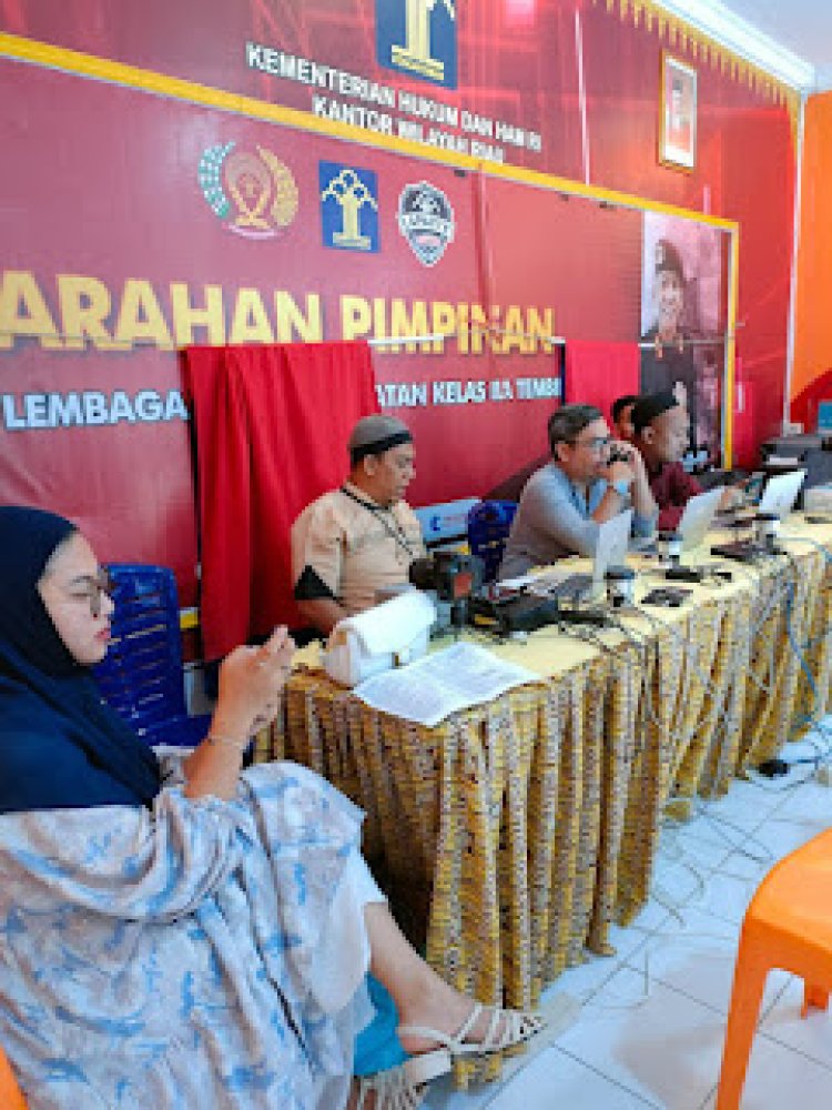 Jemput Bola ke Lapas Tembilahan, Dukcapil Inhil Lakukan Perekaman KTP-el bagi Warga Binaan