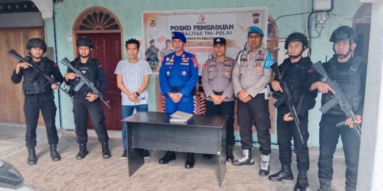 Setelah Pemilu, Satgas Sterilisasi Ruangan Kantor Bawaslu Rohil Gelar Apel Personel untuk Tahun 2024