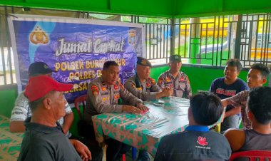 Polres Dumai, melalui Polsek Bukit Kapur, Kembali Gelar Kegiatan Rutin 'Jumat Curhat