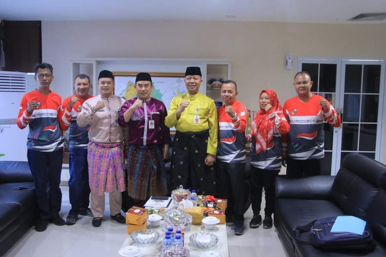 Sekda Indra Pomi Terima Kunjungan NPC Pekanbaru Jelang Peparnas 2024