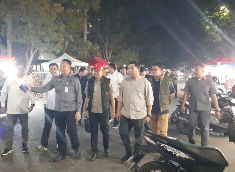 Sekdako Pekanbaru Tinjau Pembukaan Kembali Kawasan Kuliner Jalan Cut Nyak Dien
