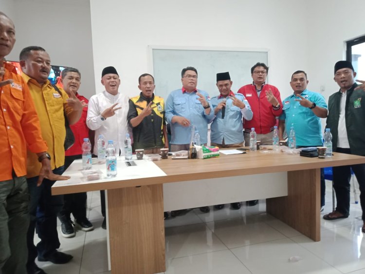 Tim Asri Ludin-Lom Lom Deklarasikan Kemenangan Pilkada Deliserdang 2024, Fokus Awasi PSS dan PSL