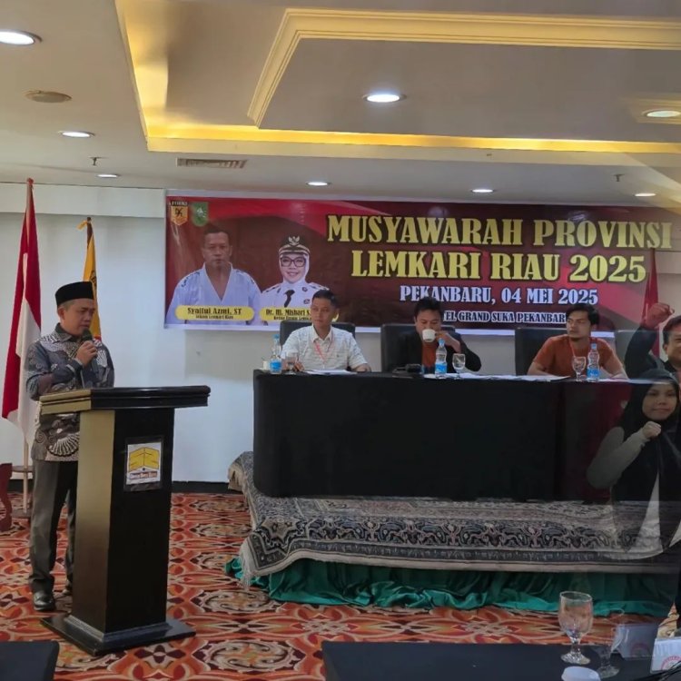 Muhammad Isa Lahamid Terpilih Sebagai Ketua Pengprov Lemkari Riau 2025-2030 Secara Aklamasi