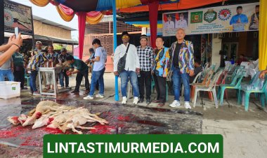 PKN Langkat Kurban 200 Kambing & 2 Lembu di Idul Adha 1446 H