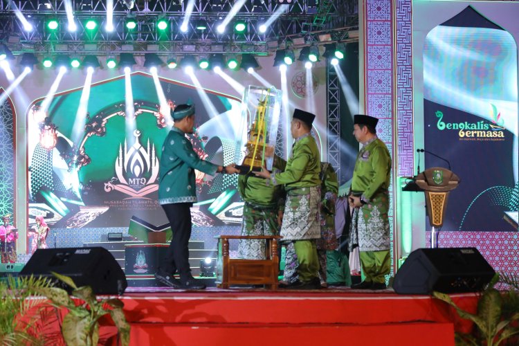 MTQ Riau Dibuka, Bupati Siak Dukung Kafilah Tampil Optimal