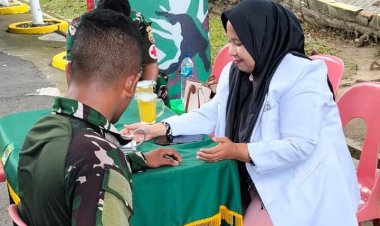Kodam I/BB Gelar Olahraga & Layanan Kesehatan Gratis Tiap Akhir Pekan di Medan