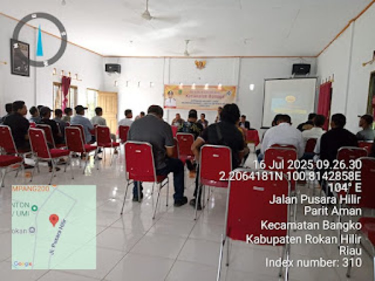 PJ Penghulu Parit Aman Gelar Sosialisasi Cegah Kenakalan Remaja