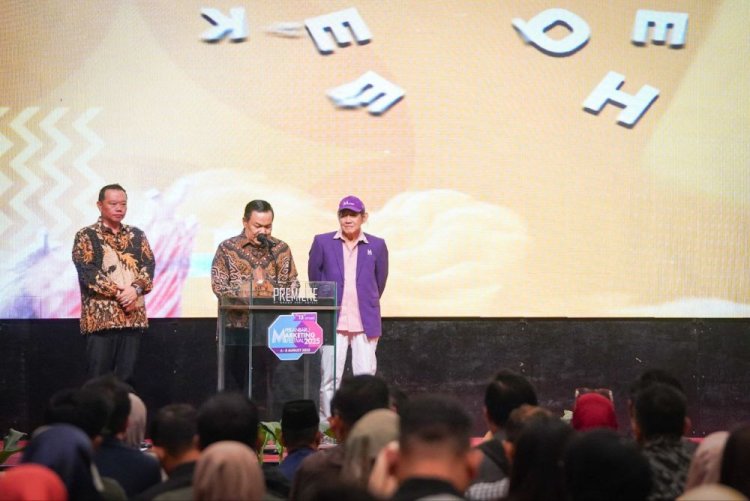 PMF 2025 Resmi Dibuka, Wagubri Dorong UMKM Riau Go Digital