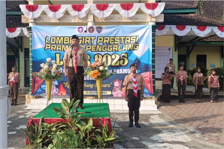 TNI & Pemda Trenggalek Cetak Generasi Muda Tangguh Lewat Pramuka