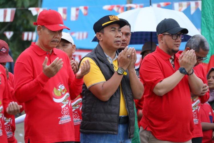 Semarak Jalan Sehat Kwalian, Warga Siak Rayakan HUT RI ke-80