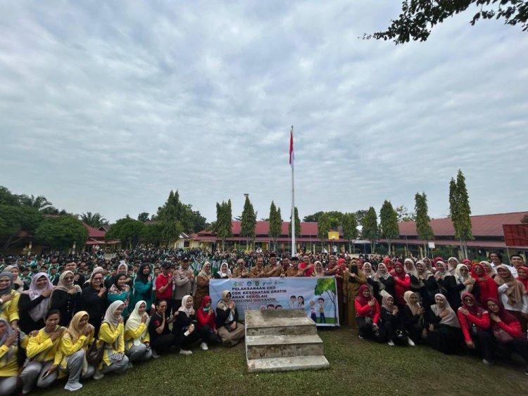 Cek Kesehatan Gratis SMA Negeri 3 Dumai Sukses Digelar