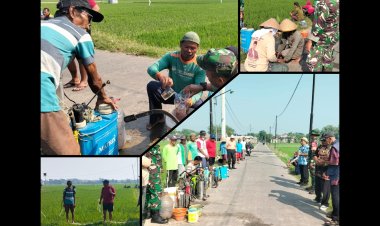 Polsek Merbau Tanam Pohon Mangga di SDN 9 Kudap
