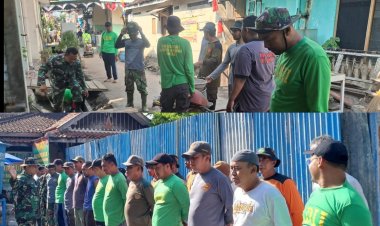 KBD Tahap V 2025, Kodim 0735/Surakarta Kebut Perbaikan Saluran Air di Danukusuman