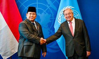 Prabowo Bertemu Sekjen PBB, Tegaskan Komitmen Indonesia pada Perdamaian Dunia