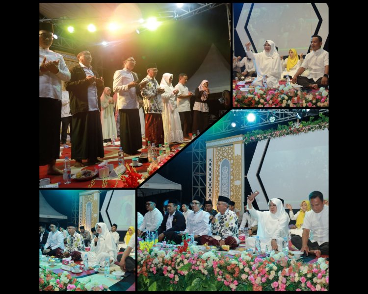 Bupati Siak Hadiri Gebyar Sholawat Maulid Nabi di Sabak Permai