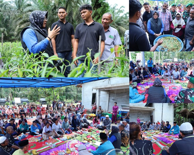 Bupati Siak Dialog dengan Kelompok Tani, Janji Tindaklanjuti Keluhan Petani-Peternak