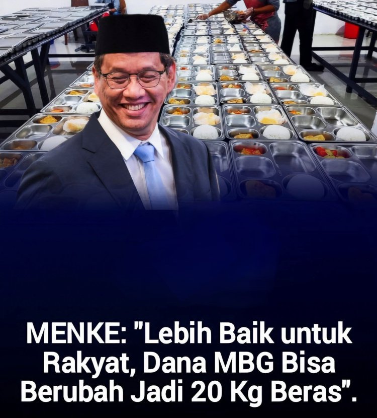 Purbaya Ancam Alihkan Anggaran MBG Jadi Bansos Beras