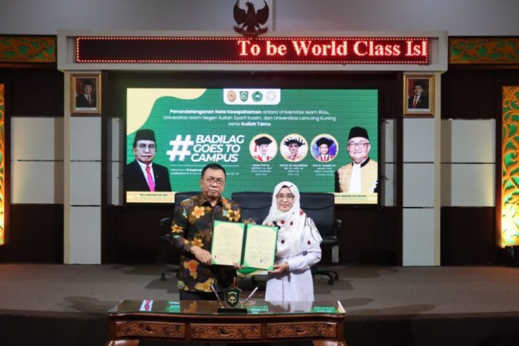 UIN Suska Riau Teken MoU dengan Badilag MA RI, Perkuat Sinergi Pendidikan dan Peradilan Agama