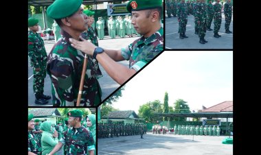 51 Prajurit Kodim Boyolali Naik Pangkat, Dandim: Pangkat Bukan Hadiah