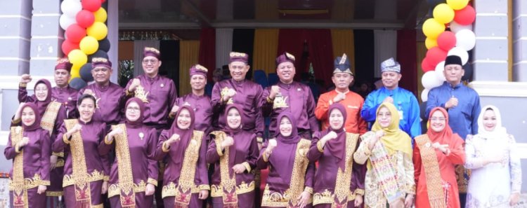 HUT Kuansing ke-26, Bupati Suhardiman Amby Tegaskan Semangat Membangun Negeri Bermarwah