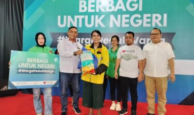 98 Resolution Network Salurkan Ribuan Sembako untuk Warga Jakarta dan Medan