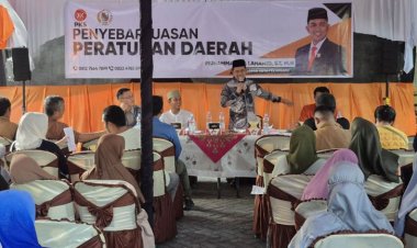 Ketua DPRD Pekanbaru Sosialisasikan Perda Trantibum, Masyarakat Padati Lokasi Kegiatan