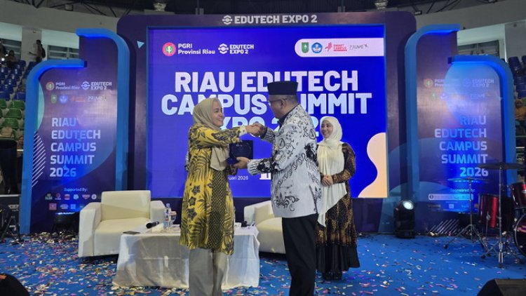 Riau Edutech EXPO 2026, Karmila Sari Tegaskan Pendidikan Tak Boleh Mahal