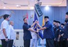 Pelantikan Karang Taruna, Wako Agung Tekankan Sinergi Pemuda