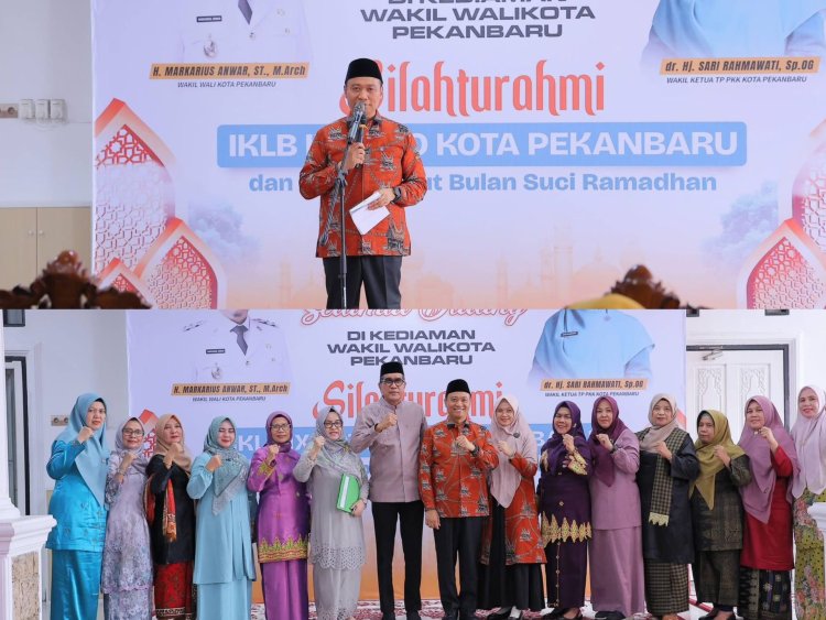 Silaturrahmi Ramadhan, Wawako Pekanbaru Dorong Kolaborasi IKLB