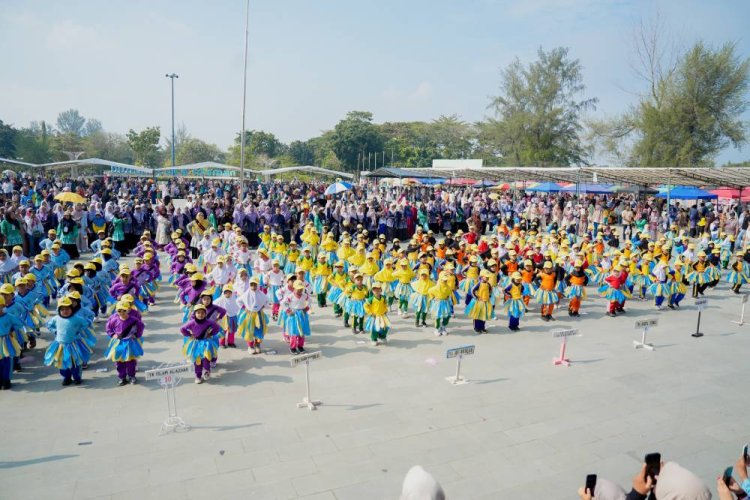 Gebyar PAUD 2026 Dumai, Ratusan Anak Tampilkan Pentas Seni