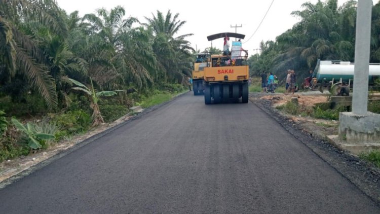 Peningkatan Jalan Lubuk Miyam Rampung, PUPR Siak Pastikan Sesuai Standar Teknis