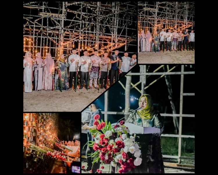 Festival Lampu Colok 2026 Bengkalis Resmi Dibuka Bupati Kasmarni, Lestarikan Warisan Budaya Tak Benda di Penghujung Ramadhan