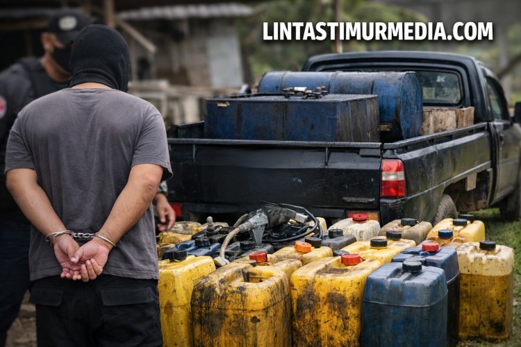 Pria di Kuansing Timbun 1.200 Liter Solar Subsidi, Modus Tangki Modifikasi Terbongkar