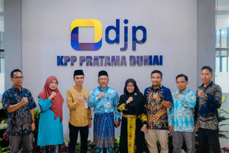 Sekdako Dumai Bahas Optimalisasi Pajak Bersama KPP Pratama