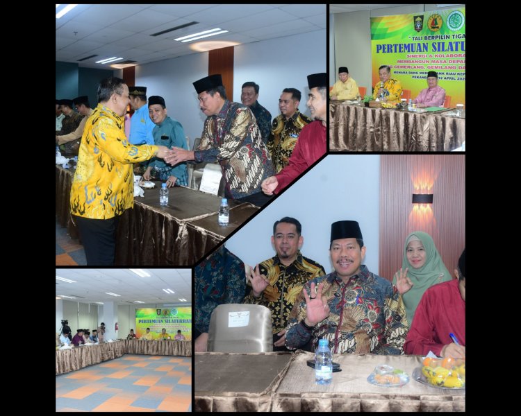 Bupati Bengkalis Hadiri Halal Bihalal FKPMR, Perkuat Sinergi Tali Berpilin Tiga di Riau