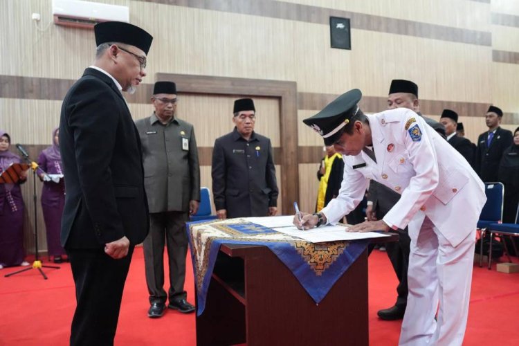 Sekda Dumai Lantik 12 Pejabat, Tingkatkan Kinerja ASN