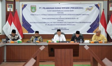 RUPS PT Pelabuhan Dumai Berseri 2026 Sukses, Wako Paisal Apresiasi Kinerja dan Dividen BUMD