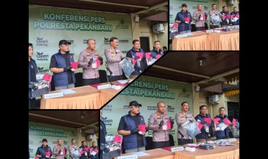 Sadis! 4 Pembunuh Lansia Pekanbaru Dibekuk, Jejak Pelarian hingga Aceh dan Sumut Terkuak