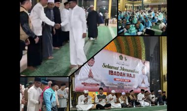 Zukri Resmi Berangkatkan 223 Jemaah Haji Pelalawan