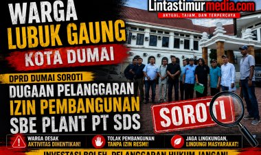 DPRD Dumai Soroti Izin PT SDS, Warga Lubuk Gaung Desak Aktivitas Dihentikan