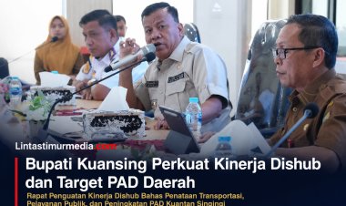 Bupati Kuansing Perkuat Kinerja Dishub dan Target PAD Daerah