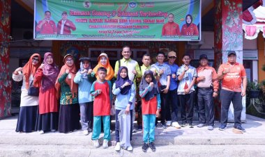 Mayhendri Resmi Buka O2SN SD Tingkat Kabupaten Pelalawan Tahun 2026