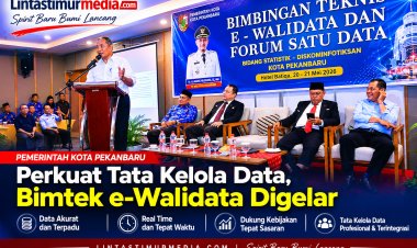 Pemko Pekanbaru Perkuat Tata Kelola Data Lewat Bimtek e-Walidata