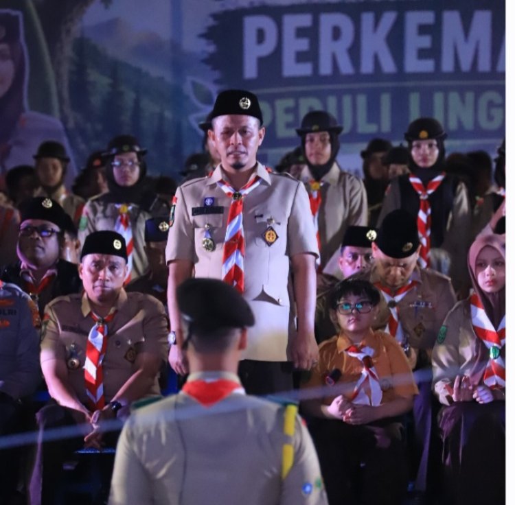 Wako Agung Resmikan Bumi Perkemahan Tunas Kencana, 300 Pelajar Ikut Kemah Peduli Lingkungan Pekanbaru
