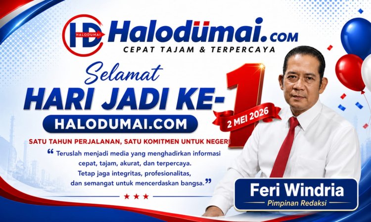 Halodumai.com 1 Tahun, Feri Windria Tegaskan Integritas Pers