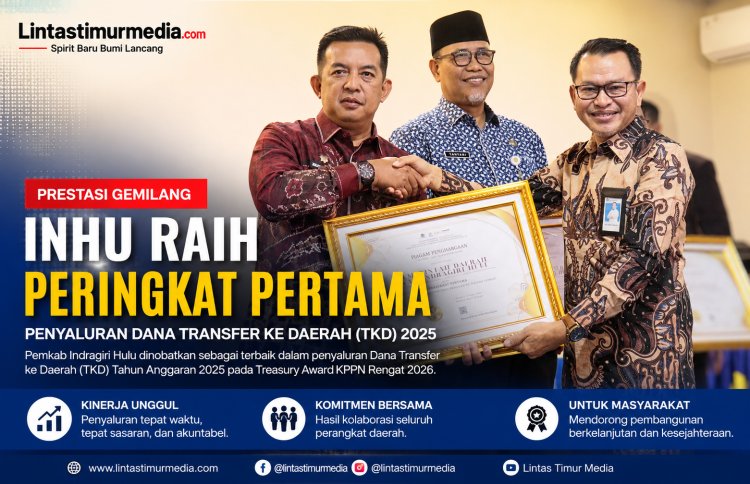 Inhu Raih Peringkat 1 Penyaluran TKD 2025